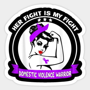 Her fight is my fight Sticker